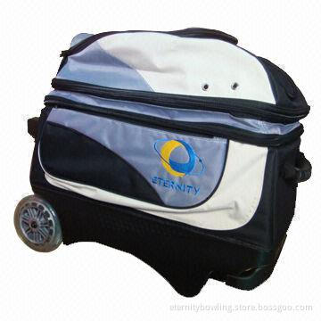 Bowling Bag for Two Balls, with Pulley